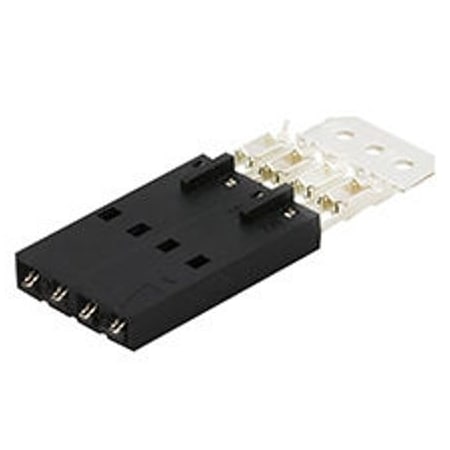 Molex Board Connector, 8 Contact(S), 1 Row(S), Male, 0.1 Inch Pitch, Idc Terminal, Locking, Black 14451808